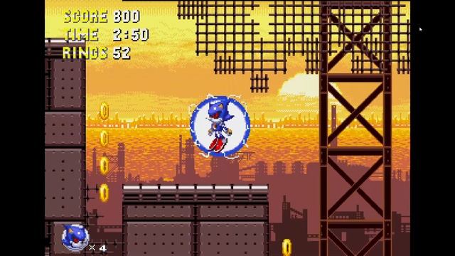Sonic Triple Trouble Remake Metal Sonic Gameplay смотреть онлайн
