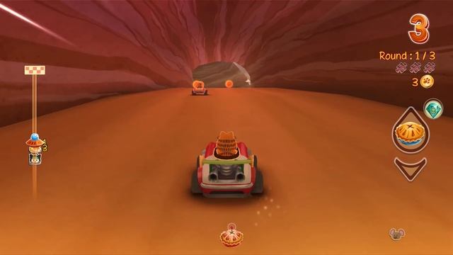 Garfield Kart Adventure - FunGame for Children in English HD смотреть онлайн