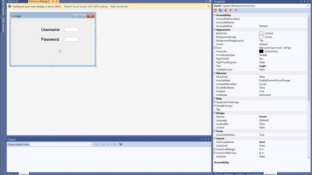 2020 04 22 C# Windows Forms (Login screen Part 2) смотреть онлайн