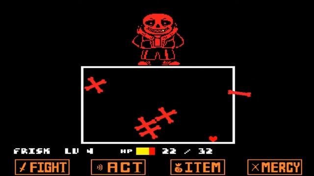 Underfell sans fight (unitale) смотреть онлайн