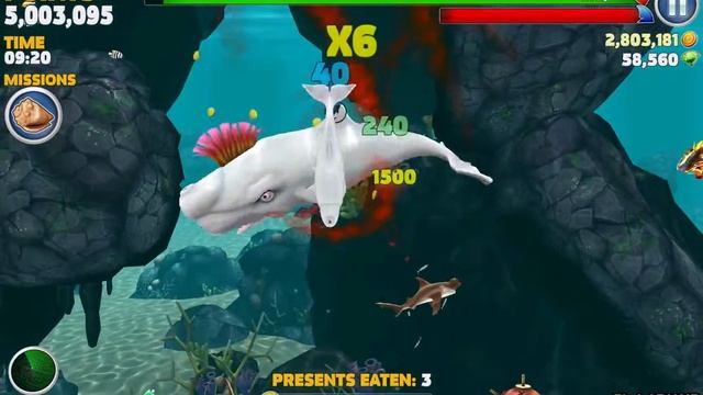 Hungry Shark Evolution Moby Dick Android Gameplay #16 смотреть онлайн