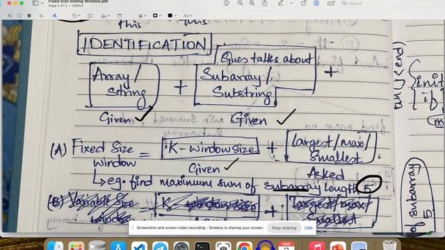 Sliding Window - 1 | Max Sum Subarray of size K | GeeksforGeeks смотреть онлайн