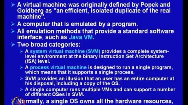 Mod-22 Lec-31 Virtual Machines смотреть онлайн