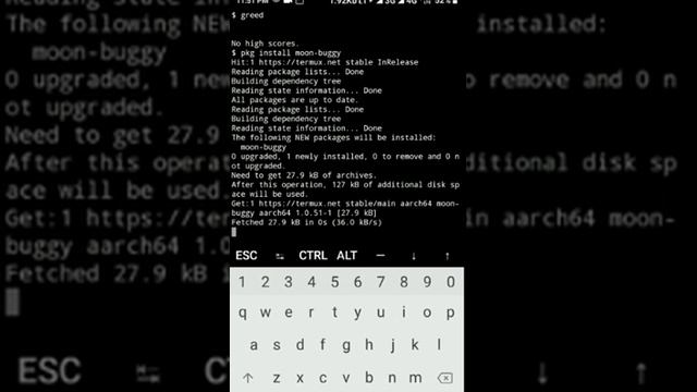 Install games in Termux смотреть онлайн