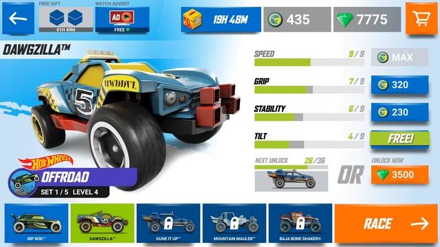 Hot Wheels: Race Off #2 (Android Gameplay ) Friction Games смотреть онлайн