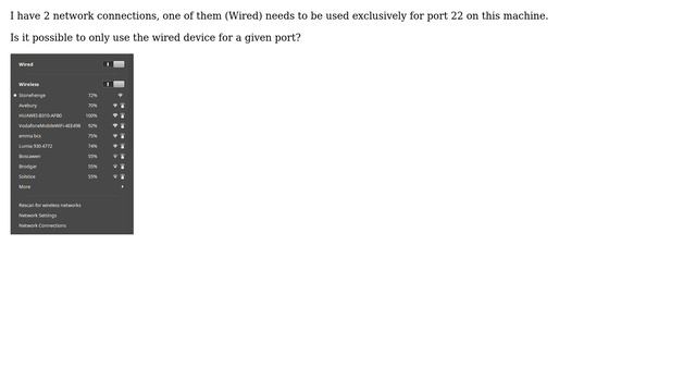 Linux - How to bind a network connection to only use specific port смотреть онлайн