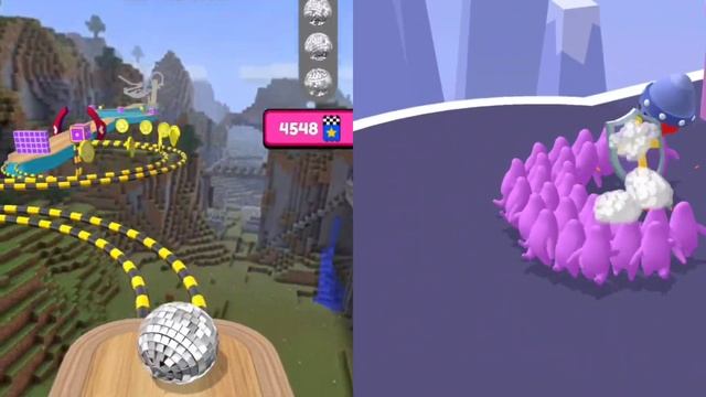 Going Balls + Count Master - All Level Gameplay Android,iOS - NEW MOD APK UPDATE GAMEPLAY смотреть онлайн