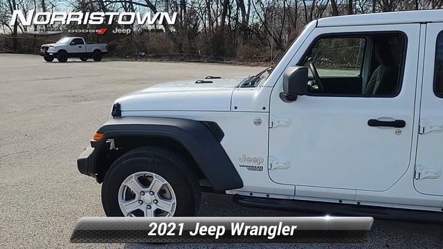 Certified 2021 Jeep Wrangler Unlimited Sport S, Norristown, PA P1420 смотреть онлайн