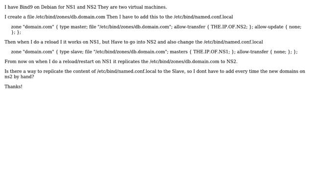 DevOps & SysAdmins: Bind9 Master Slave replication смотреть онлайн