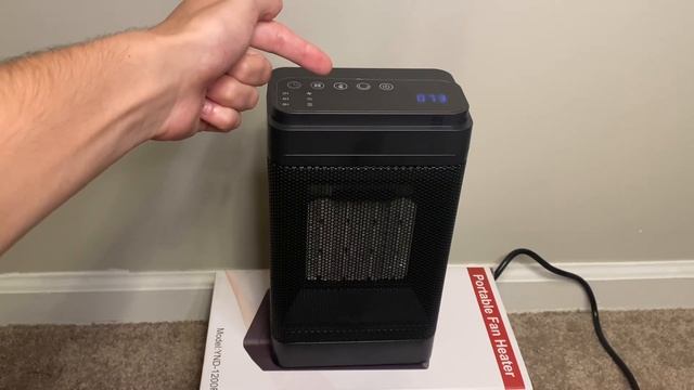 Likeyib Portable Space Heater 1500W Ceramic Electric Heaters with Thermostat unboxing and review смотреть онлайн