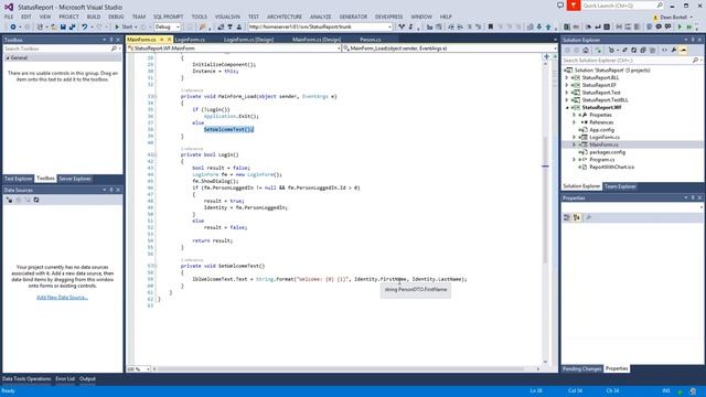 How to Build a Real World Entity Framework Application Video 6 Windows Forms Login смотреть онлайн