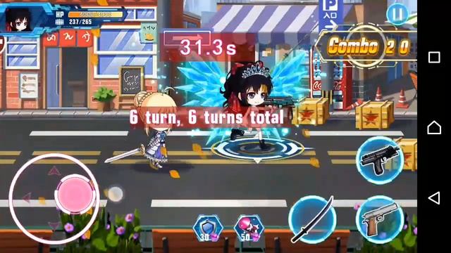 Game Anime Offline Android Karakter Loli / Chibi - Gunfight Girls Gameplay смотреть онлайн