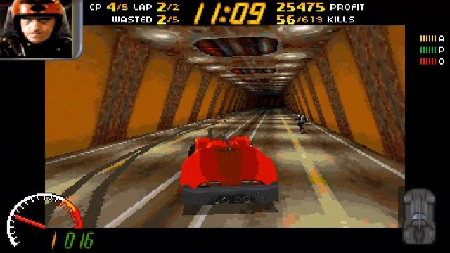 Old Games - Carmageddon 1 HD / 600 Ft Under #23 / PC смотреть онлайн