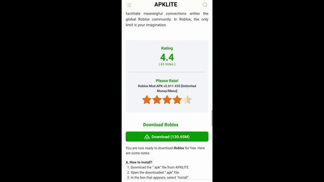 Roblox hack mod Apk Download Latest Version v2.611.435 | roblox unlimited robux смотреть онлайн