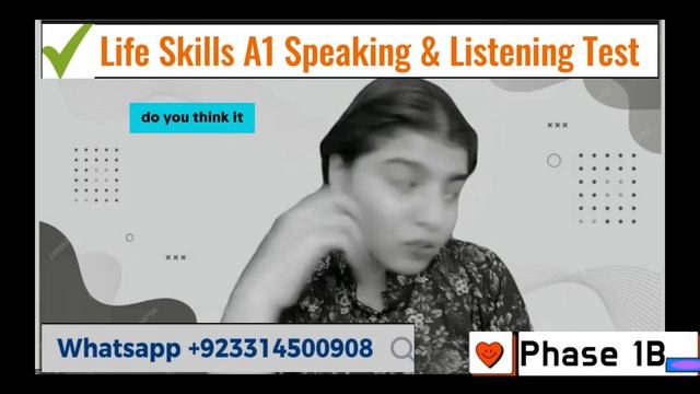Life Skills A1 IELTS UKVI Spouse Visa Test||Speaking & Listening|| Recent Topics 2024 смотреть онлайн