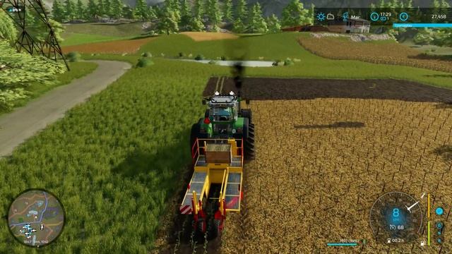 Planting and Harvesting Poplar in Farming Simulator 22 - fs 22 Urdu Hindi gameplay смотреть онлайн