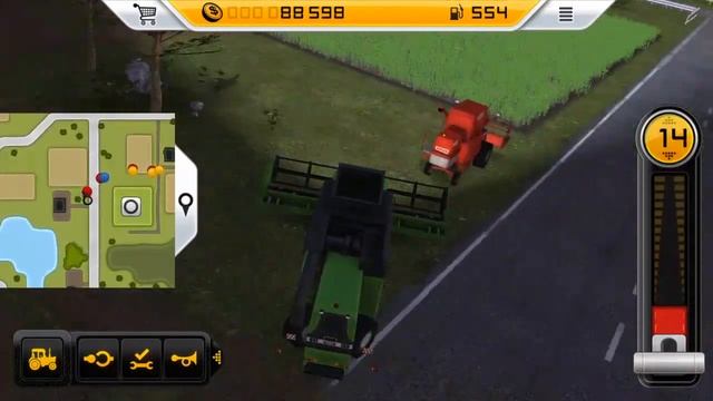 Farming Simulator 14 E03 - Deutz Fahr 6095 HTS - Android Game HD смотреть онлайн