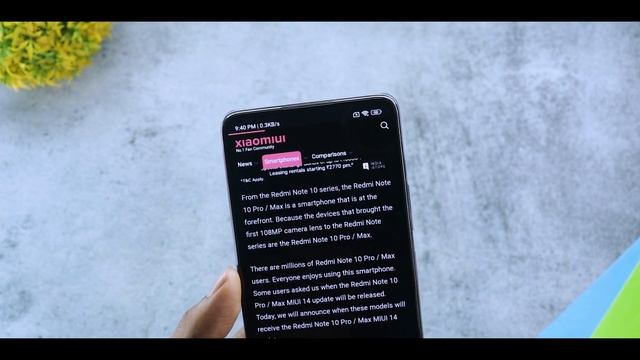 Miui 14 Android 13 Update For Redmi Note 10 Pro/Max | New Features & Improvement