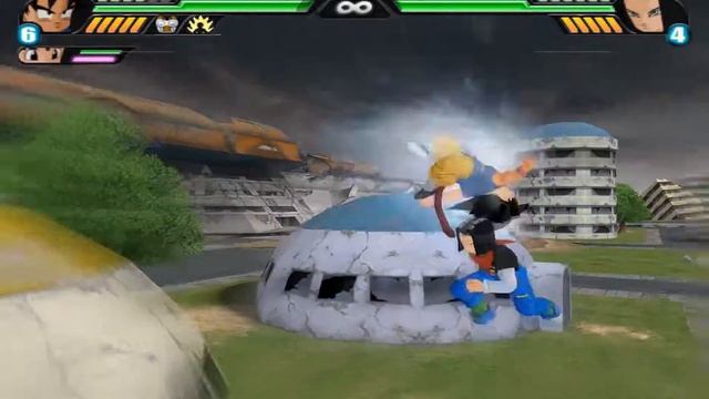 DragonGamer481 Match Request: Goku (GT) & Pan vs Android 17 & 18 смотреть онлайн