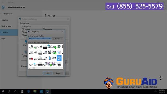 How to Change Default Empty Recycle Bin Icon on Windows® 10 - GuruAid смотреть онлайн