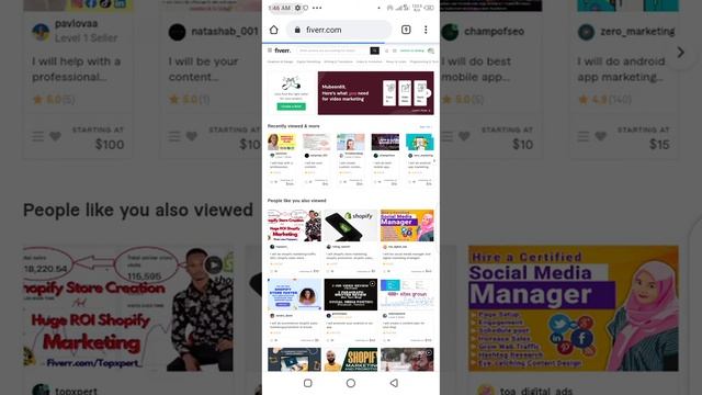 How Do I Enable Desktop Mode In Chrome Mobile Urdu/hindi | Mobile Sa Fiverr Ki Gig Bnany Ka Tareeka