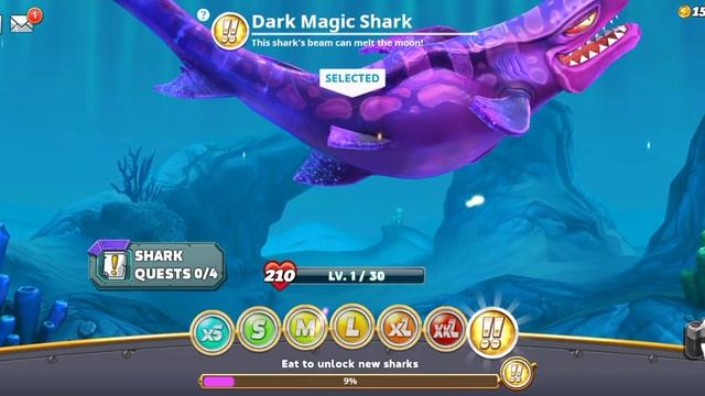 I got the Dark Magic Shark! | Hungry Shark World смотреть онлайн