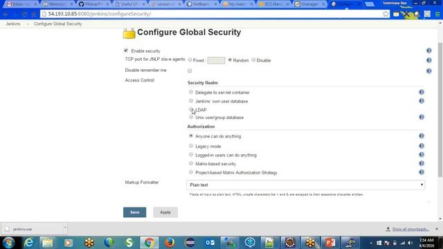 Jenkins Installation and configuration Session1 смотреть онлайн