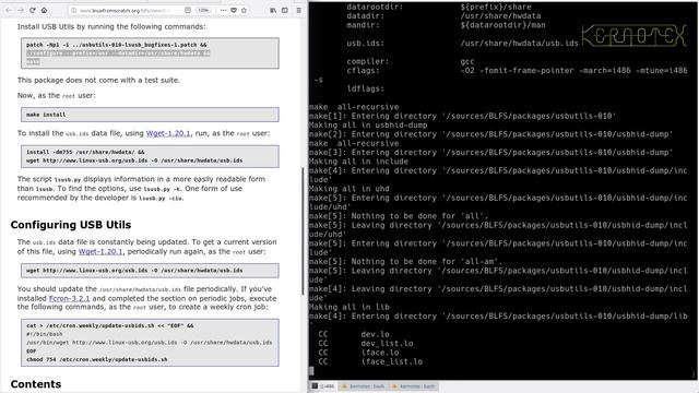 LFS on an Intel i486 Episode 197 - BLFS 33: usbutils-010 смотреть онлайн