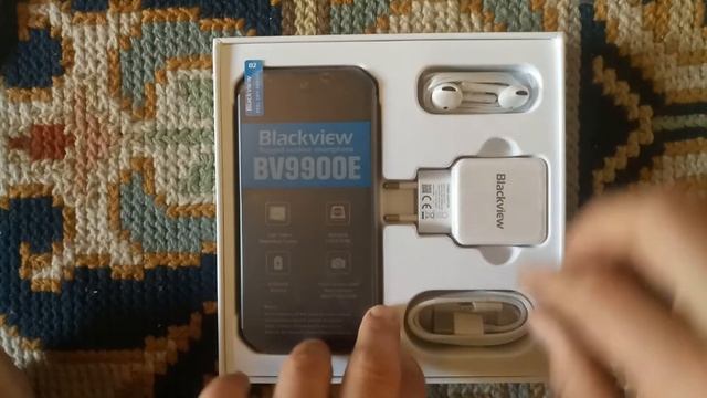 Black View BV9900E Quick Unboxing смотреть онлайн