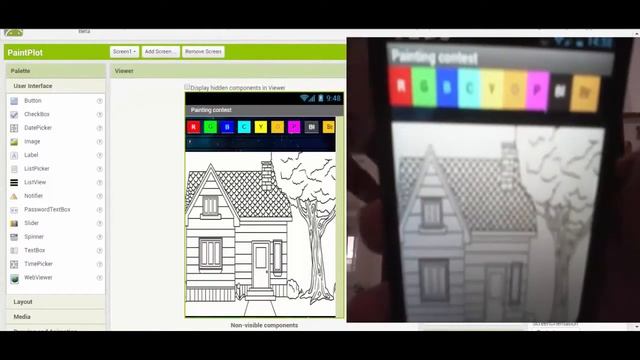 Android App - Digital Coloring Book смотреть онлайн
