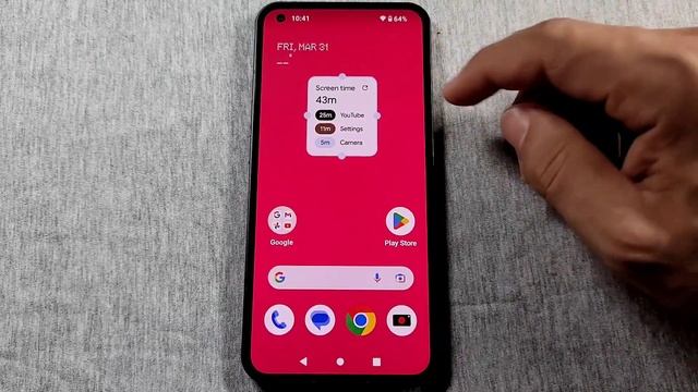 How to add a screen time widget on home screen for Nothing Phone 1 Android 13 смотреть онлайн