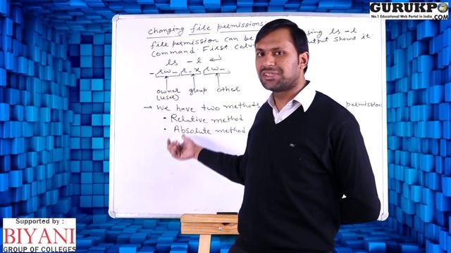 File Attributes And File Permission In Unix/Linux(BCA, MCA)