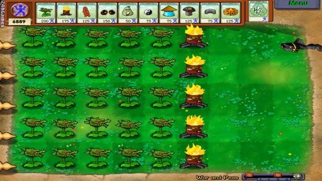 100% All REPEATER Plant - Plants vs Zombies Mod смотреть онлайн