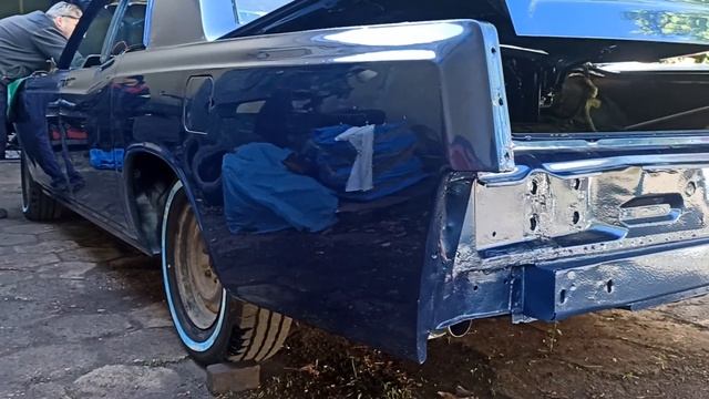 1966 Lincoln Continental PL restoration project sound смотреть онлайн