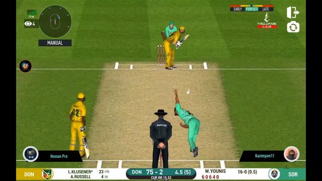 Rafsin 🇧🇩 VS Kazim 🇮🇳| FUFA Champions Trophy 🏆|Real Cricket 20 With Camerafi Live смотреть онлайн