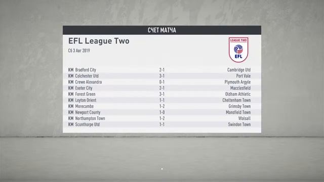 Fifa20 карьера за Спартак  в Англии