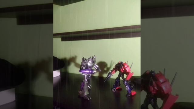 Бой Оптимуса и Мегатрона (Трансформеры Прайм стоп моушн). Optimus vs Megatron stop motion 🤖 (rus смотреть онлайн