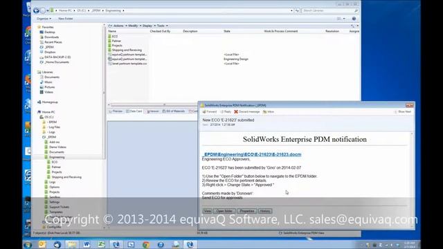Automate ECO processing in SOLIDWORKS PDM смотреть онлайн