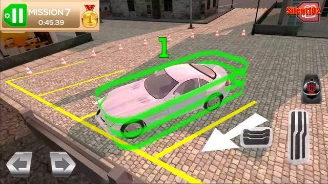 Blue Sport Car Driving - Car Parkig Simulator Games - Android Gameplay смотреть онлайн