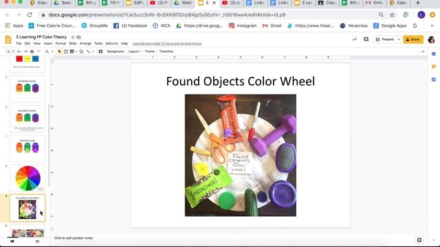color wheel E LEARNING смотреть онлайн