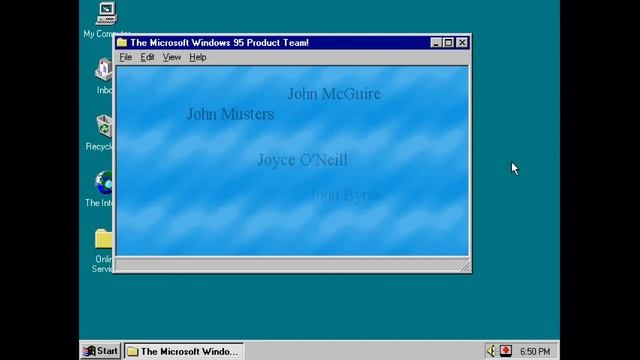 ITFNotVideoGames - Windows 95 Easter Eggs смотреть онлайн