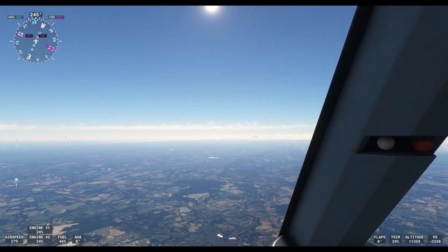 Easyjet flight from Amsterdam to London! - EHAM to EGKK - Microsoft Flight Simulator 2020 смотреть онлайн