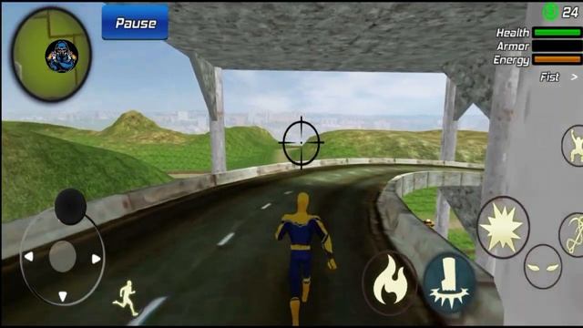 Spider Rope Hero Gangstar Vegas Crime City Simulator Driving School bus - Android Gameplay смотреть онлайн