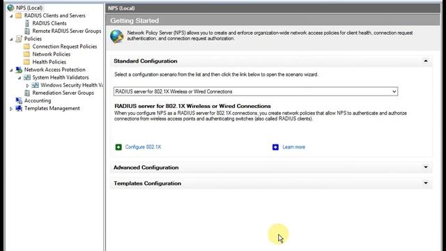 How to configure RADIUS server for Wireless Connections - Windows Server 2012 R2 смотреть онлайн
