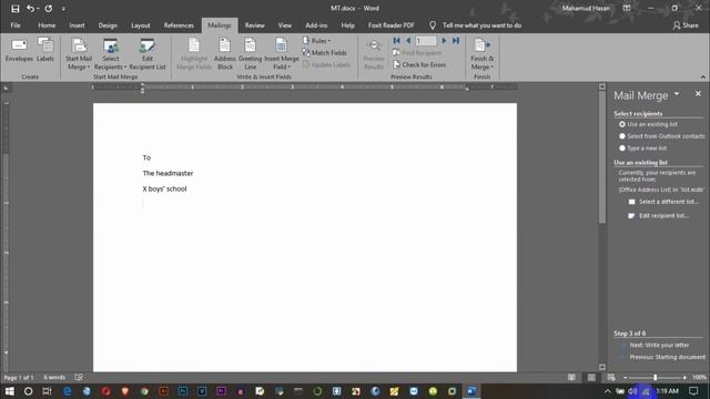 MS Word Mailing | Mail Merge | Step by Step mail merge | MS Office 2019 | Full Tutorial Bangla смотреть онлайн