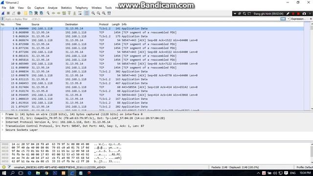 Công cụ Wireshark смотреть онлайн