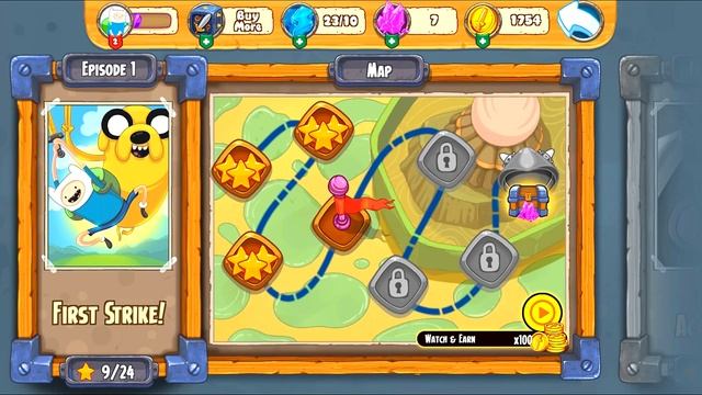 Champions and Challengers: Adventure Time - Mobile Gameplay Walkthrough Part 2 (iOS, Android) смотреть онлайн