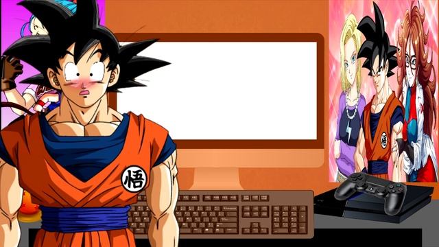 Adult Goku reacts to Android 21 crush song смотреть онлайн