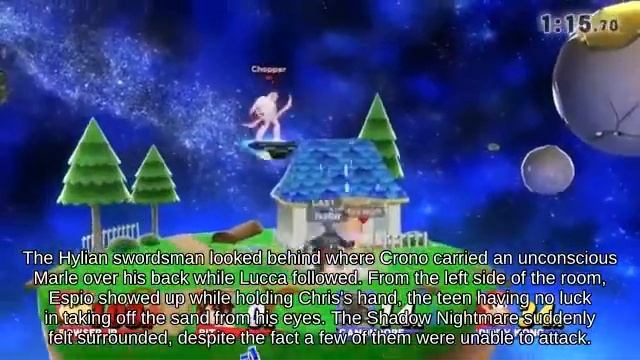 Fair Young Link with Dark Pit fighting on Fountain of Dreams смотреть онлайн