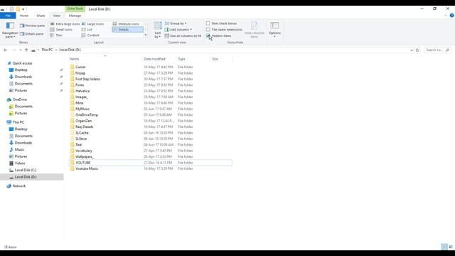 How to Hide and Unhide Folder In Windows 10 смотреть онлайн